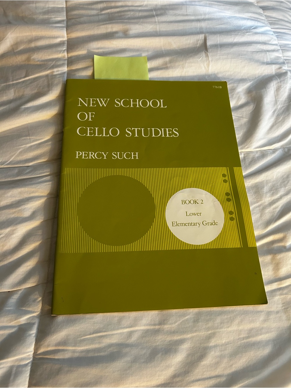 Percy Such New School of Cello Studies Book 2 Stainer & Bell